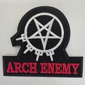 Patch Arch Enemy - nom logo - blanc et rouge - Metalvest