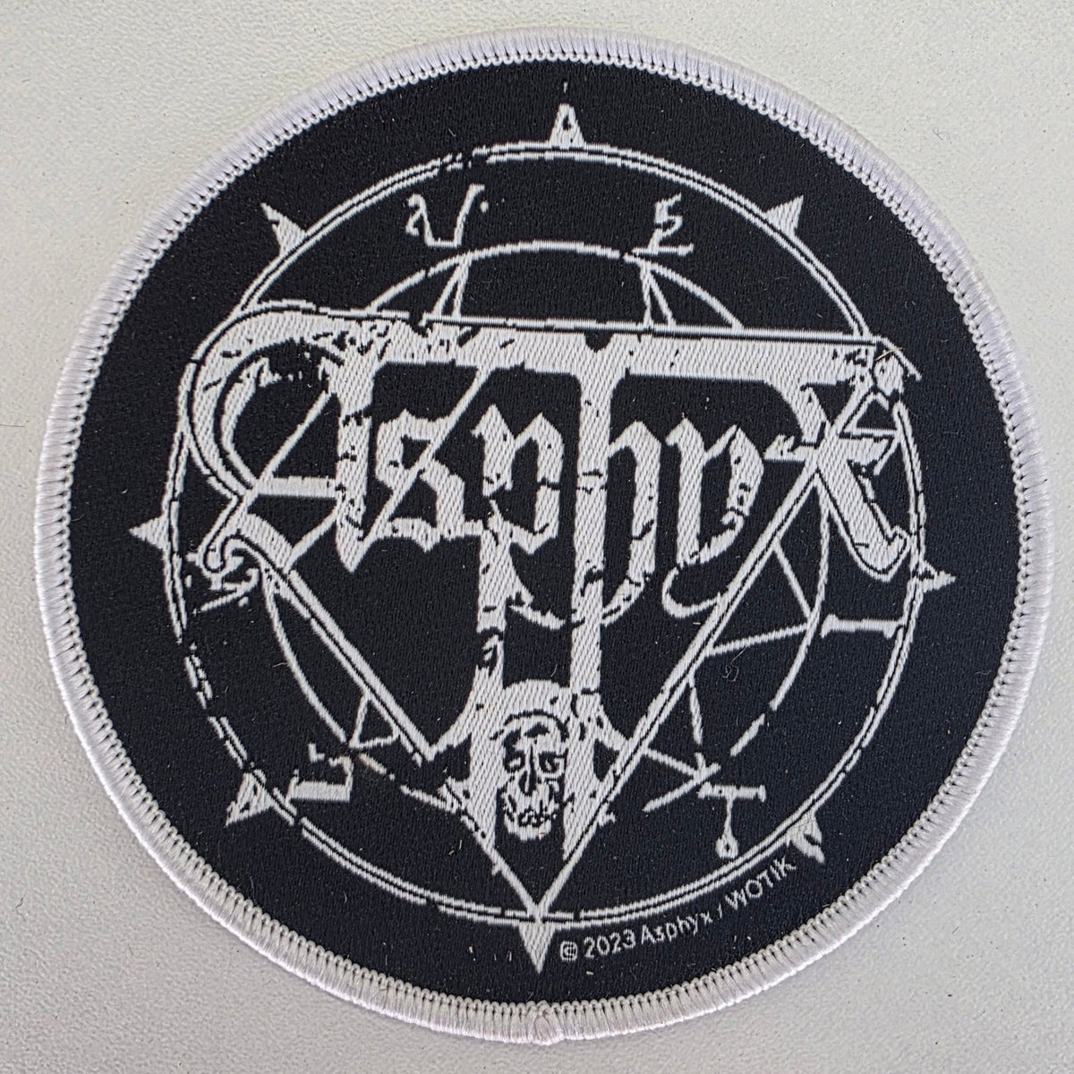 Patch Asphyx - logo - Metalvest