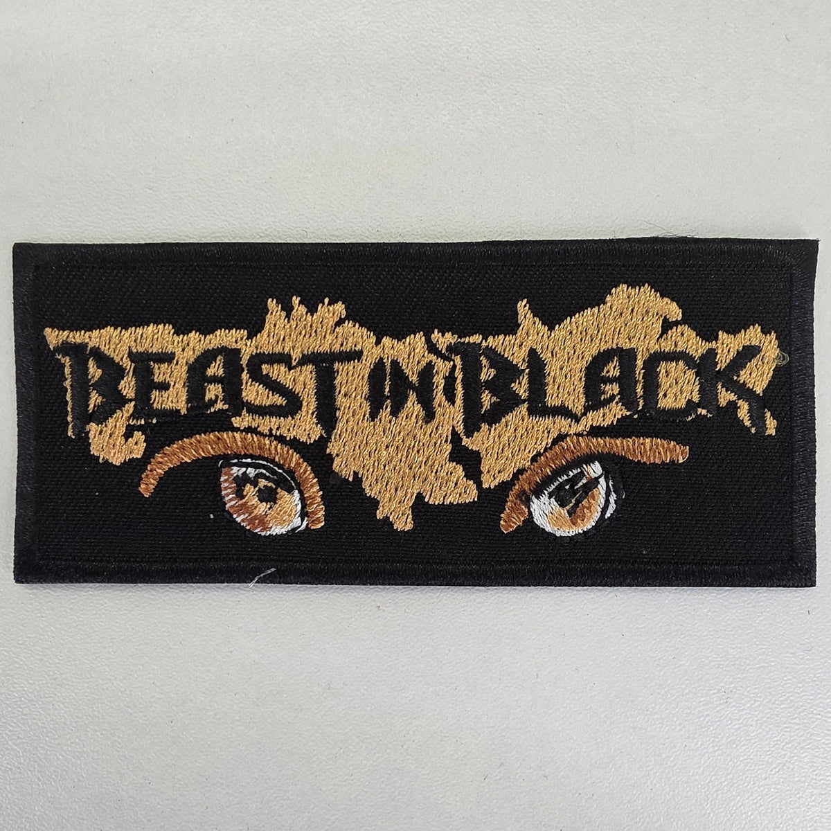 Patch Beast in Black - jaune - Metalvest