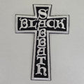 Patch Black Sabbath - croix blanche - Metalvest