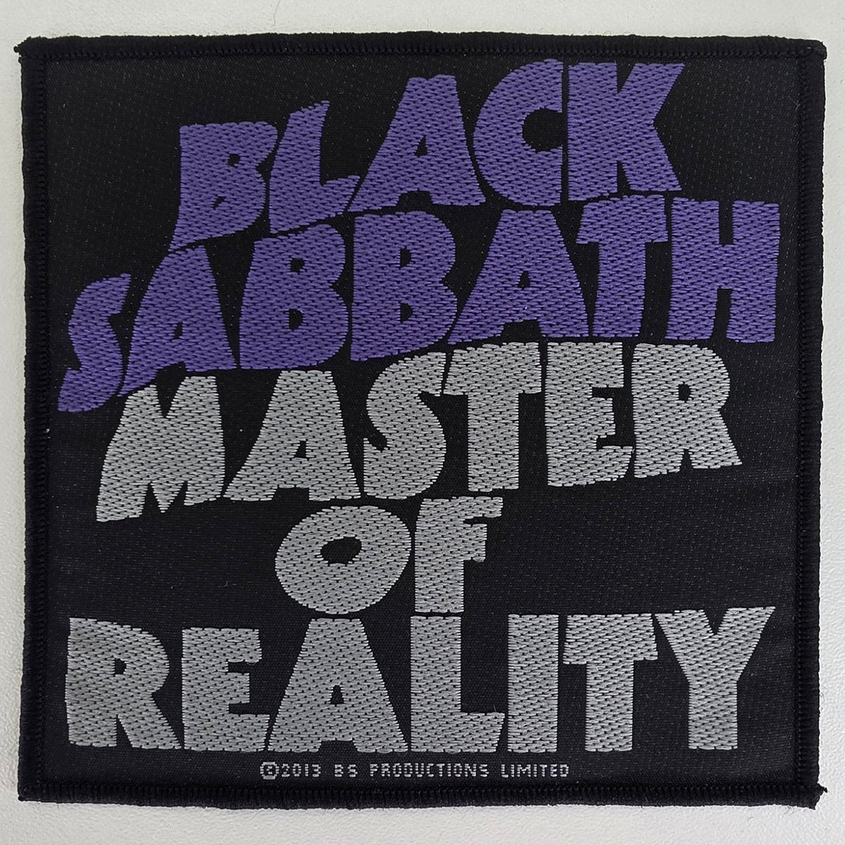 Patch Black Sabbath - Master of Reality - Metalvest