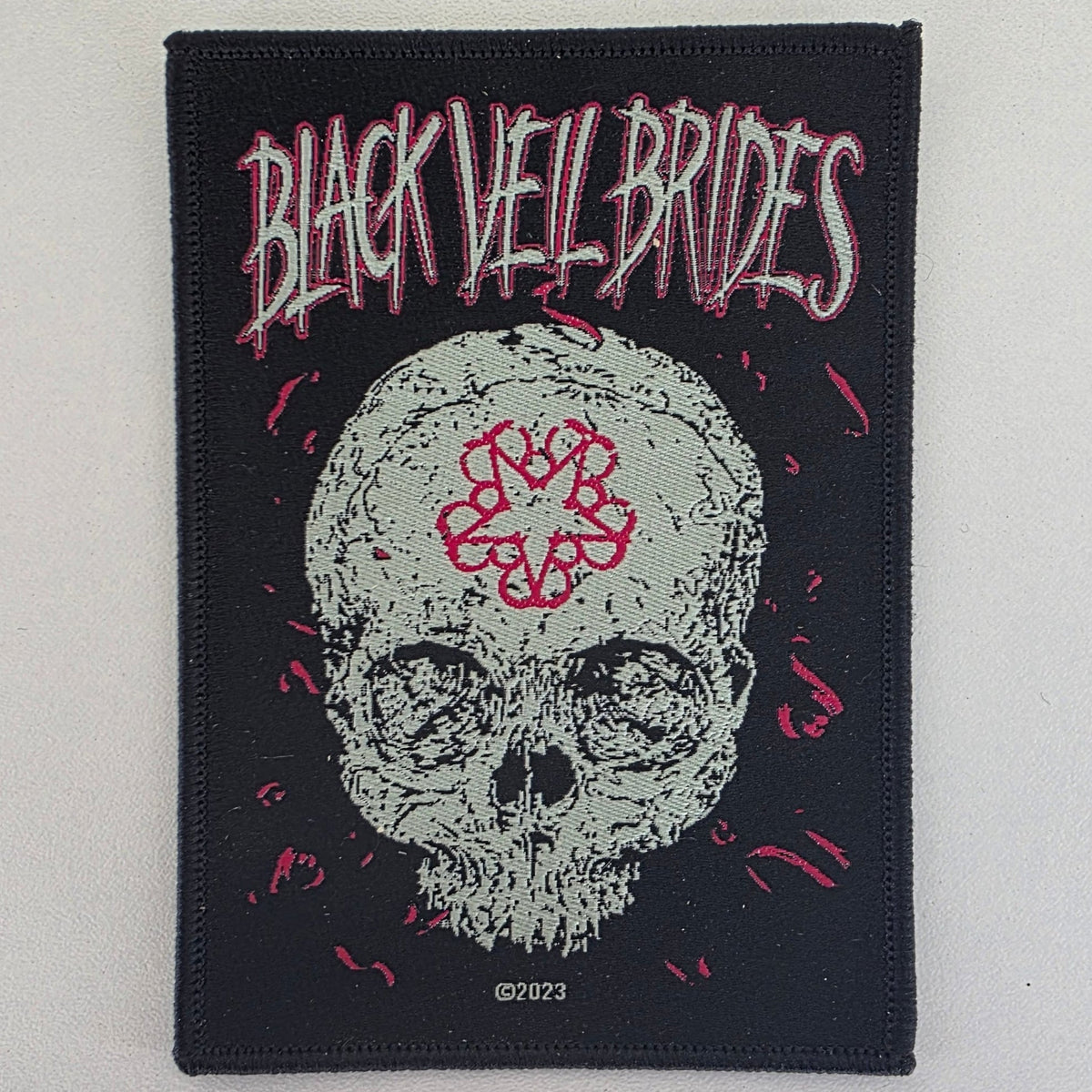 Patch Black Veil Brides - skull - Metalvest