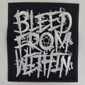 Patch Bleed From Within - blanc - Metalvest