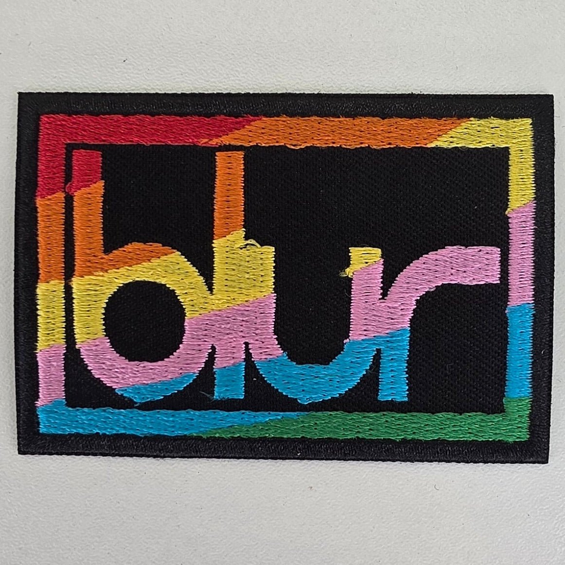 Patch Blur - Arc en ciel - Metalvest