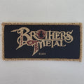 Patch Brothers Of Metal - golden logo - Metalvest