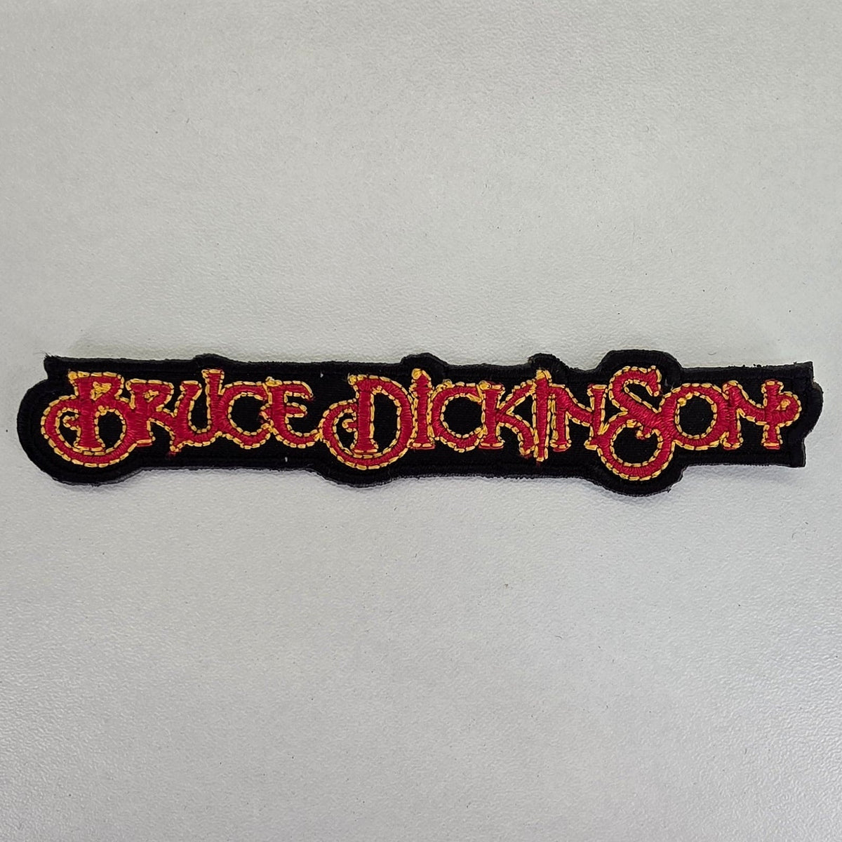 Patch Bruce Dickinson - rouge et jaune - Metalvest