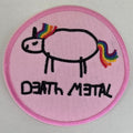 Patch Death Metal - rose - Metalvest