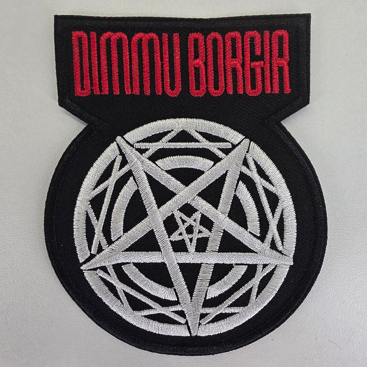 Patch Dimmu Borgir - nom logo - Metalvest