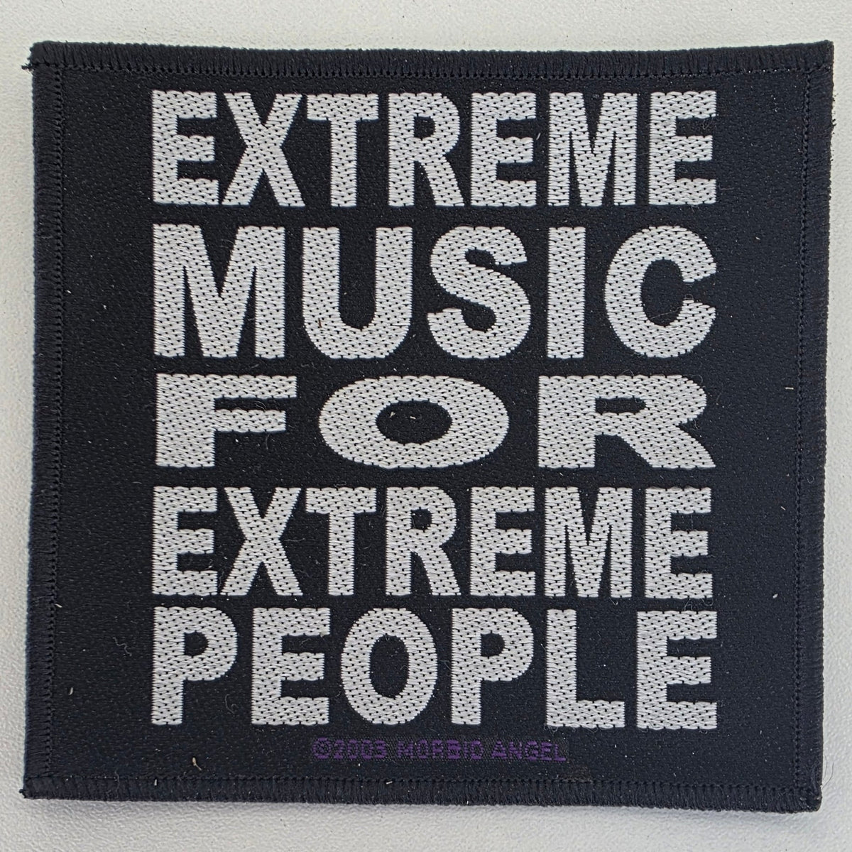 Patch Extreme Music For Extreme People - Metalvest