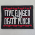 Patch Five Fingers Death Punch Blanc Et Rouge - Metalvest