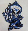 Patch Goblin - blanc et bleu - Metalvest