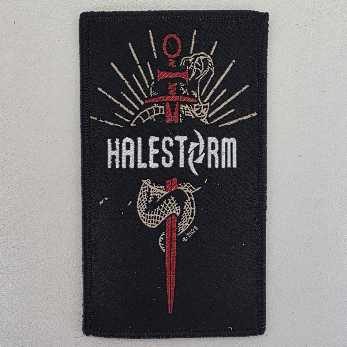 Patch Halestorm - Snake and Sword - Metalvest