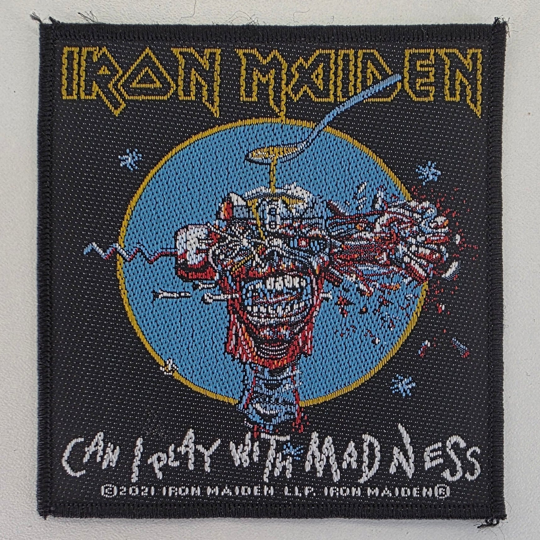 Patch Iron Maiden Can I Play With Madness - Metalvest