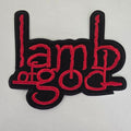 Patch Lamb Of God - rouge - Metalvest