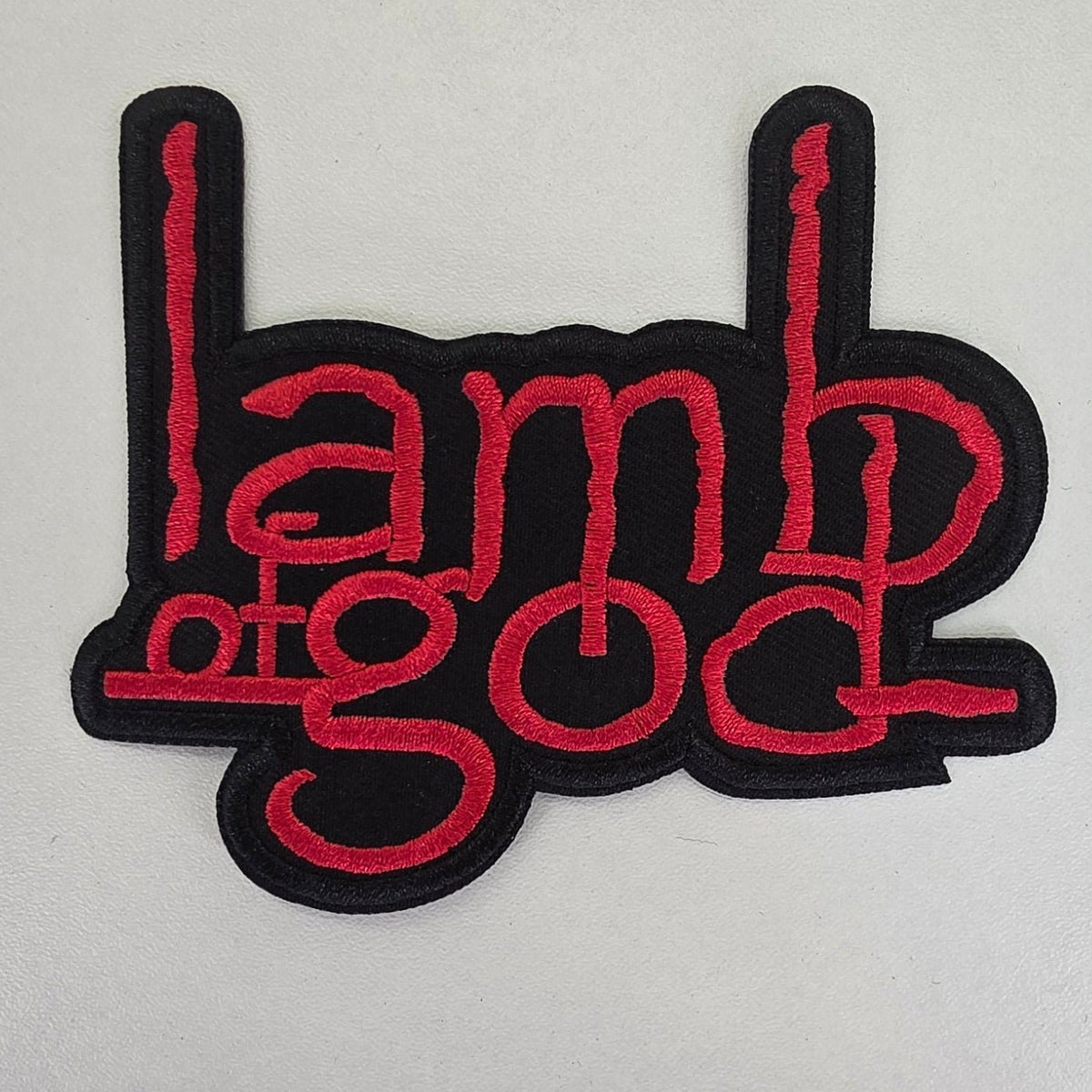 Patch Lamb Of God - rouge - Metalvest