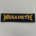 Patch Megadeth - golden - Metalvest