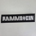 Patch Rammstein - blanc - Metalvest