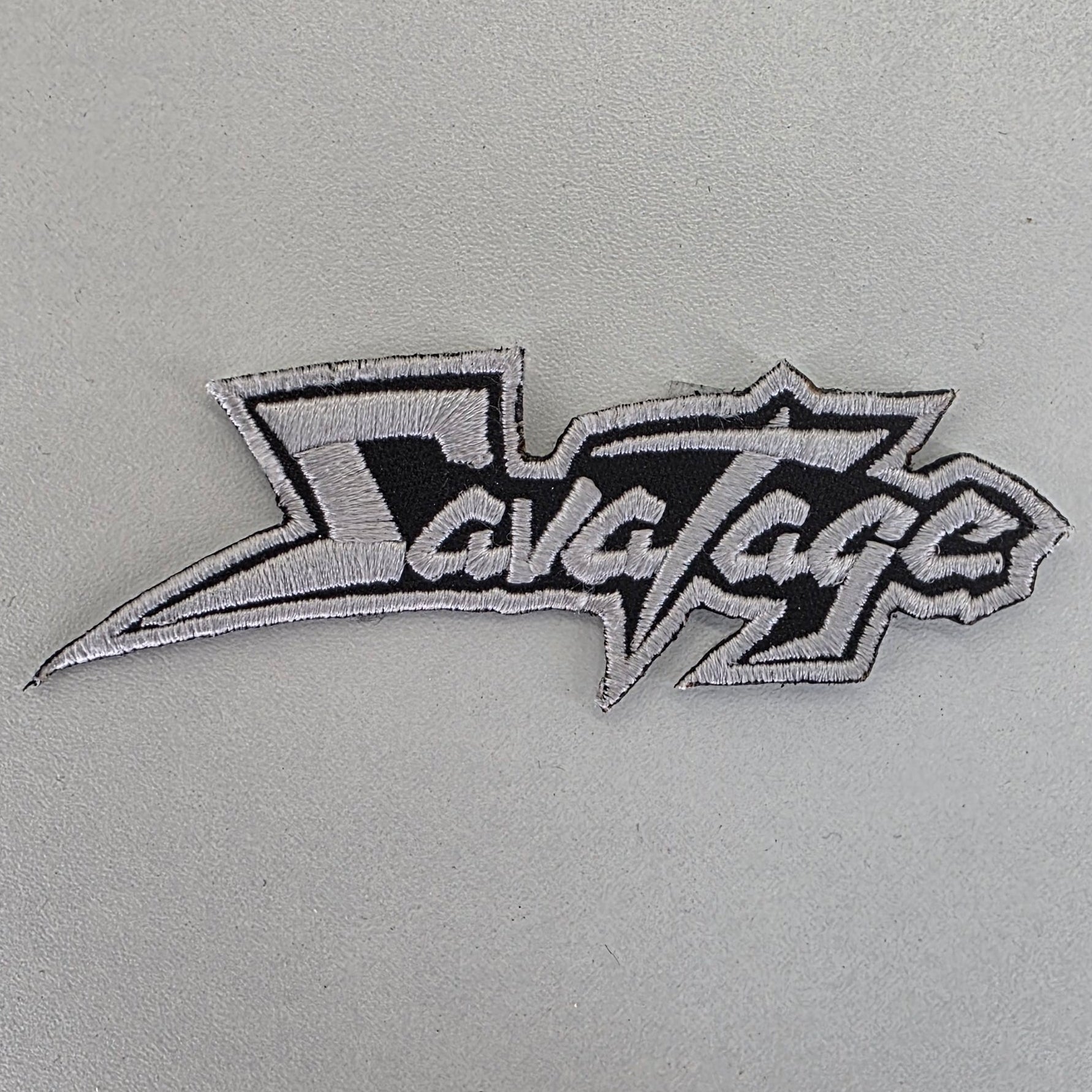 Patch Savatage Blanc Découpé - Metalvest