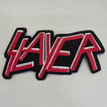 Patch Slayer logo - rouge et blanc - Metalvest