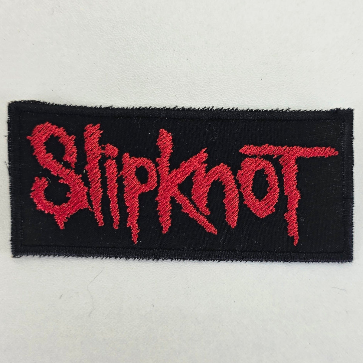 Patch Slipknot - logo rouge - Metalvest