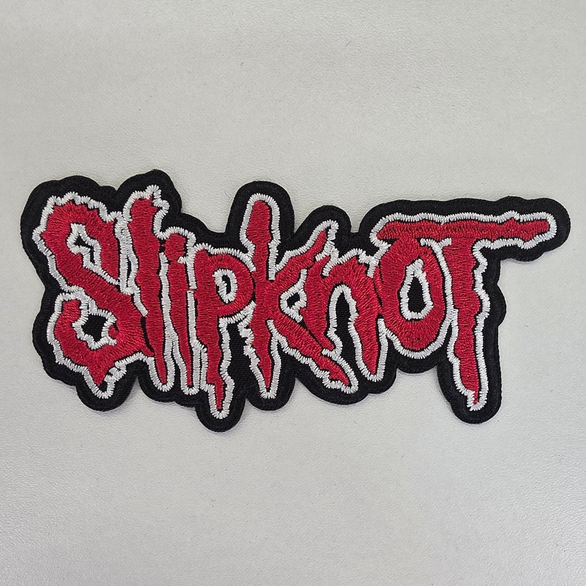 Patch Slipknot - rouge et blanc - Metalvest