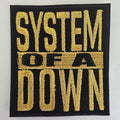 Patch System Of A Down - doré - Metalvest