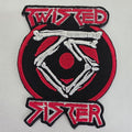 Patch Twisted Sister - rouge et blanc - Metalvest