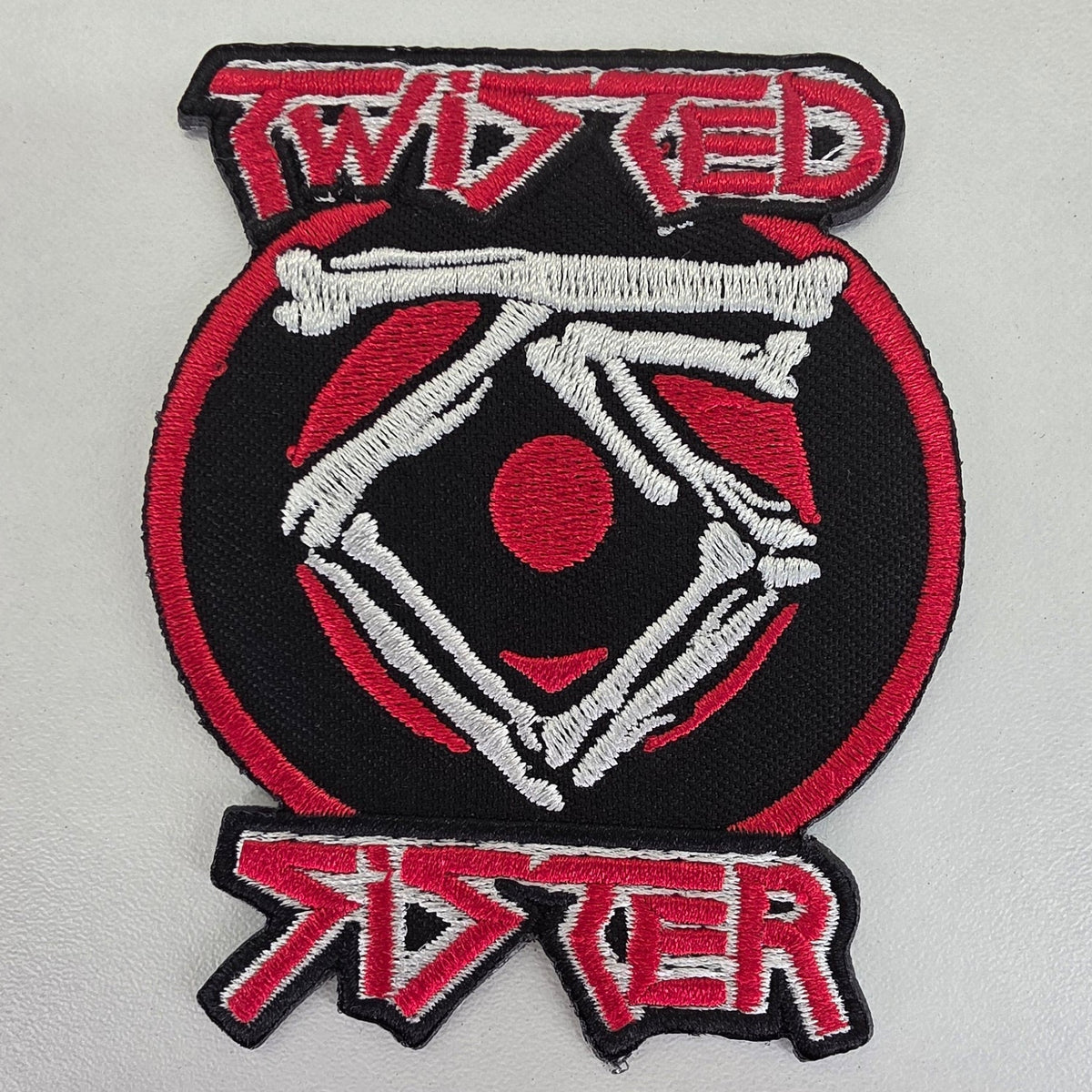 Patch Twisted Sister - rouge et blanc - Metalvest