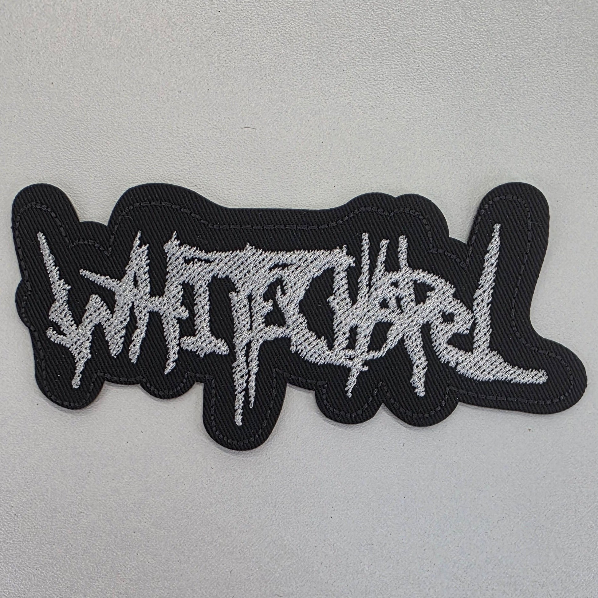 Patch Whitechapel Blanc Découpé - Metalvest