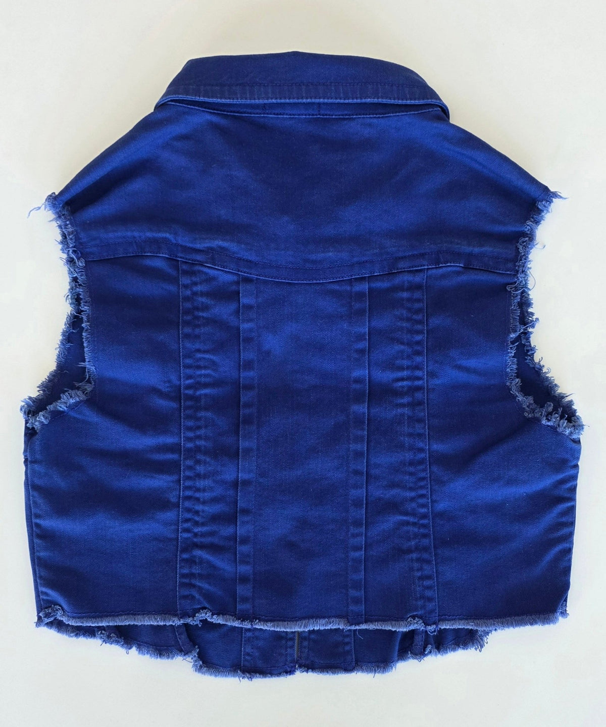 Veste à patchs bleu violet de marque Tezenis - taille L - Metalvest