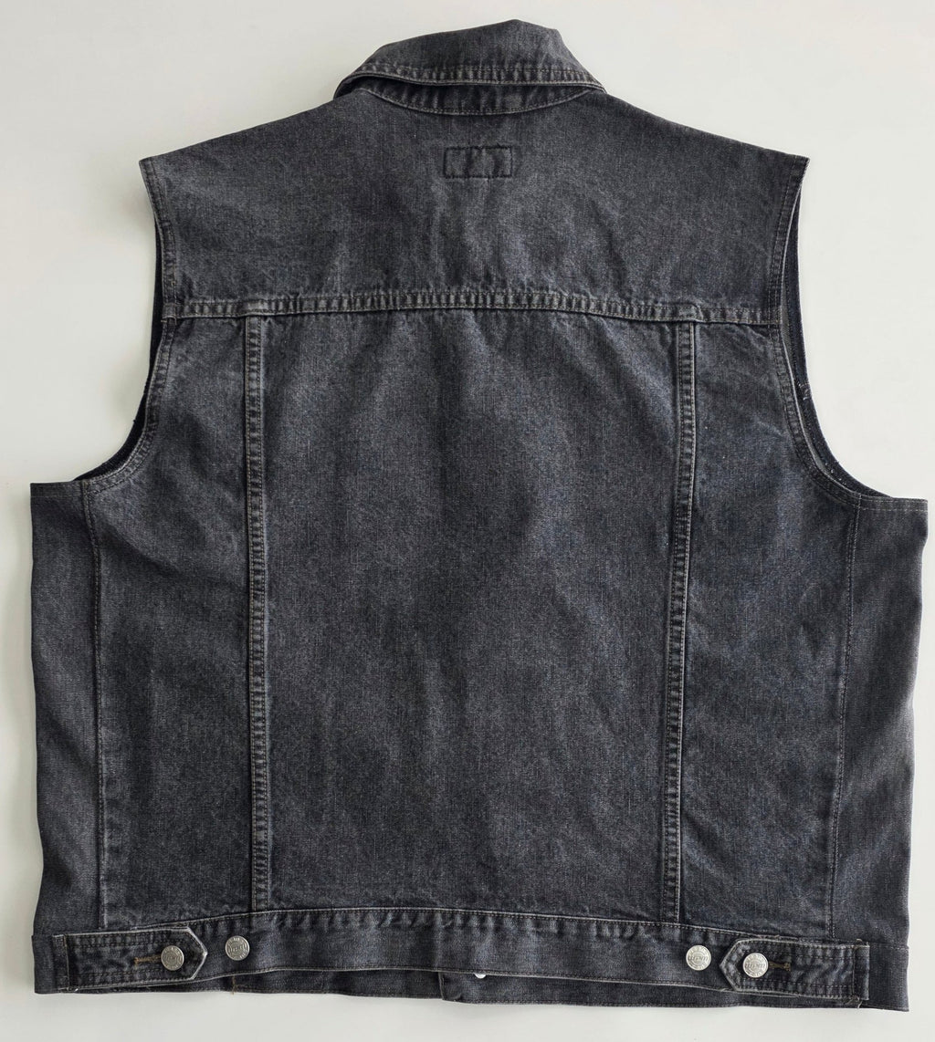 Veste à patchs gris anthracite de marque WPM - taille 2XL - Metalvest