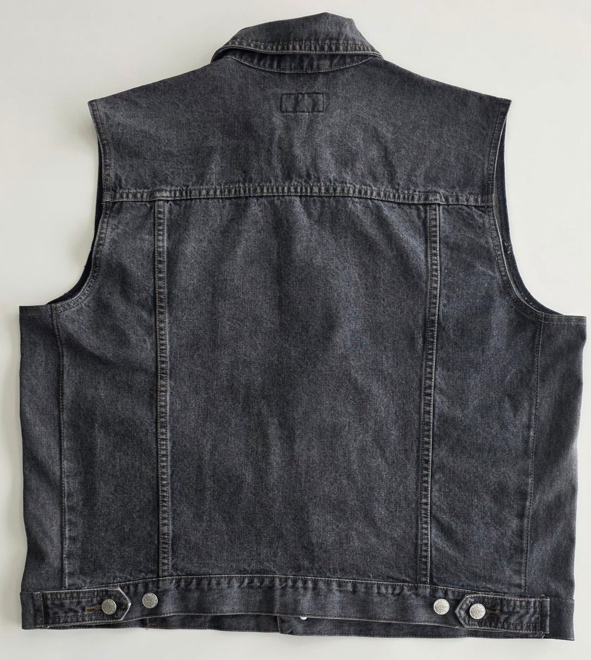 Veste à patchs gris anthracite de marque WPM - taille 2XL - Metalvest