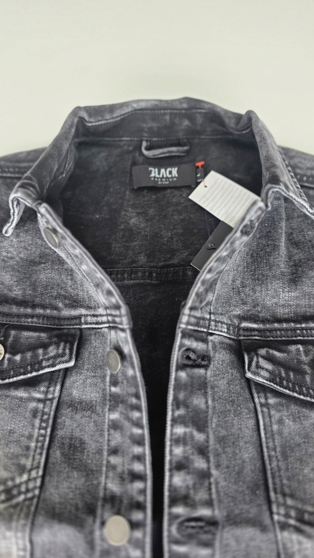 Veste à patchs grise de marque Black Premium - tailles S à 2XL - Metalvest