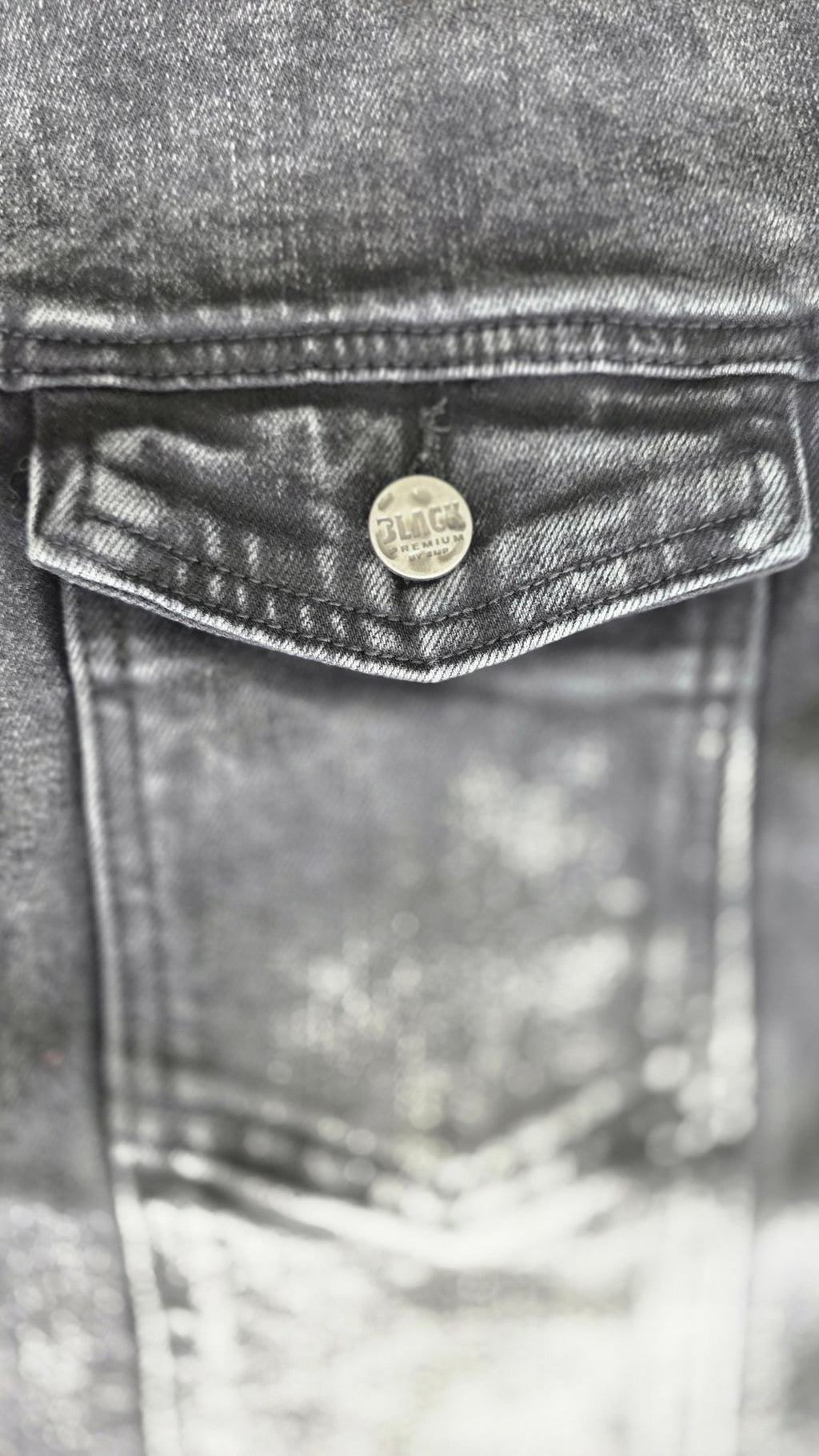 Veste à patchs grise de marque Black Premium - tailles S à 2XL - Metalvest
