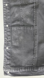 Veste à patchs grise de marque Black Premium - tailles S à 2XL - Metalvest