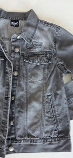 Veste à patchs grise de marque Hyraw - taille XL - Metalvest