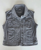 Veste à patchs grise de marque Pimkie - taille L - Metalvest