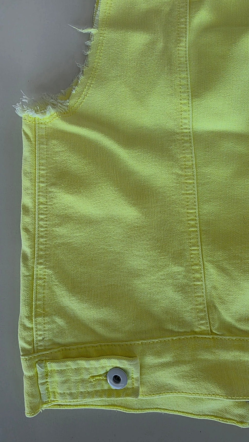 Veste à patchs jaune de marque Fashion Pills - taille M - Metalvest