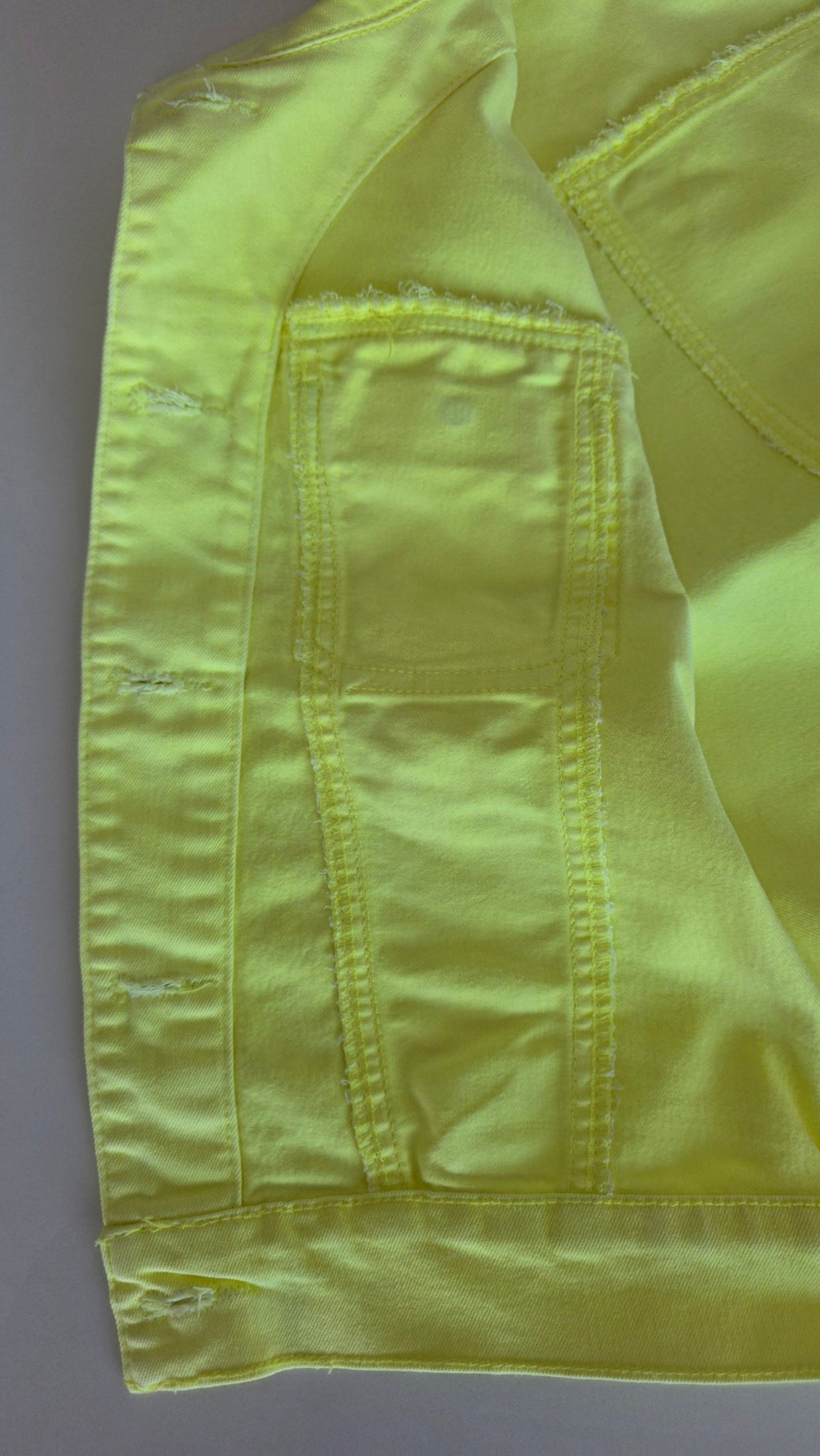 Veste à patchs jaune de marque Fashion Pills - taille M - Metalvest