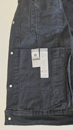 Veste à patchs noire de marque Levi Strauss - taille XL - Metalvest