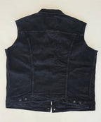Veste à patchs noire de marque Levi Strauss - taille XL - Metalvest