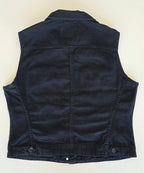 Veste à patchs noire de marque Terranova - tailles M, L ou XL - Metalvest