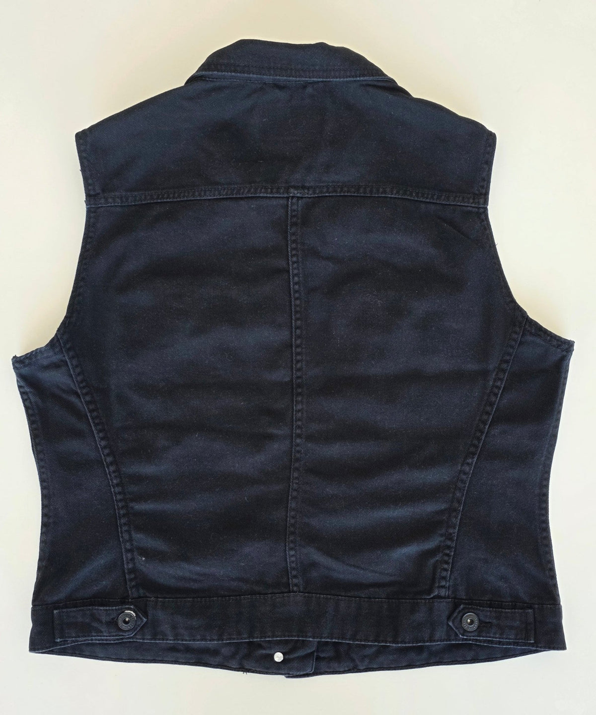 Veste à patchs noire de marque Terranova - tailles M, L ou XL - Metalvest