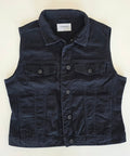 Veste à patchs noire de marque Terranova - tailles M, L ou XL - Metalvest