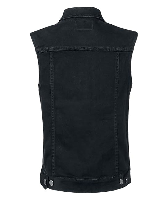 Veste à patchs noire femmes de marque Black Premium - tailles S à 3XL - Metalvest