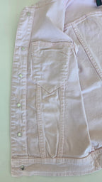 Veste à patchs rose pâle de marque Benetton - taille S - Metalvest