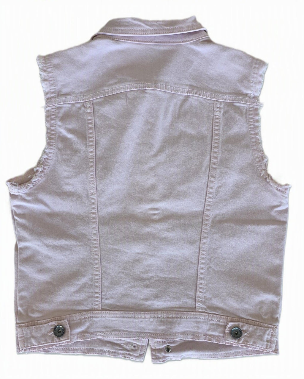 Veste à patchs rose pâle de marque Benetton - taille S - Metalvest