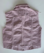 Veste à patchs rose pâle de marque Guess - taille S - Metalvest