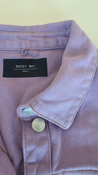 Veste à patchs rose pâle de marque Noisy Way - taille S - Metalvest
