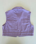 Veste à patchs rose pâle de marque Noisy Way - taille S - Metalvest
